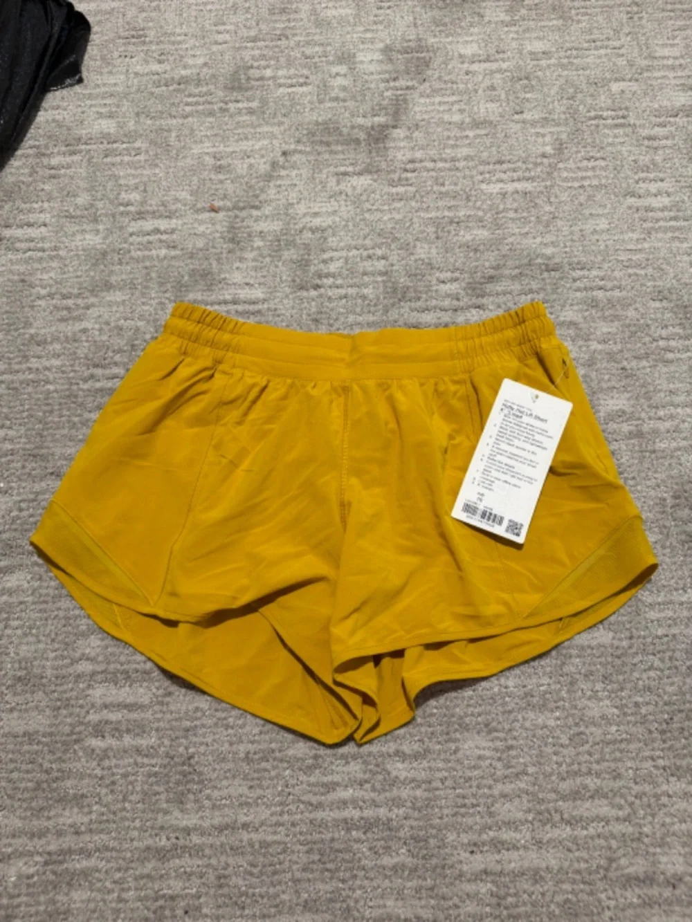 lululemon athletica Women's Yellow Running Shorts